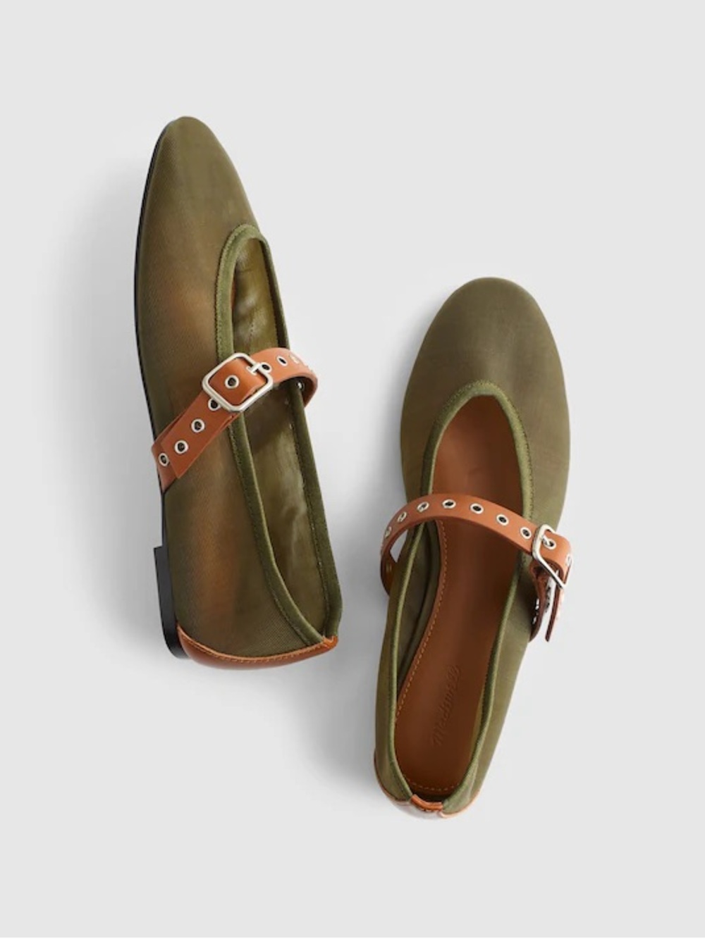 Madewell The Remy Mary Jane Flat OA537